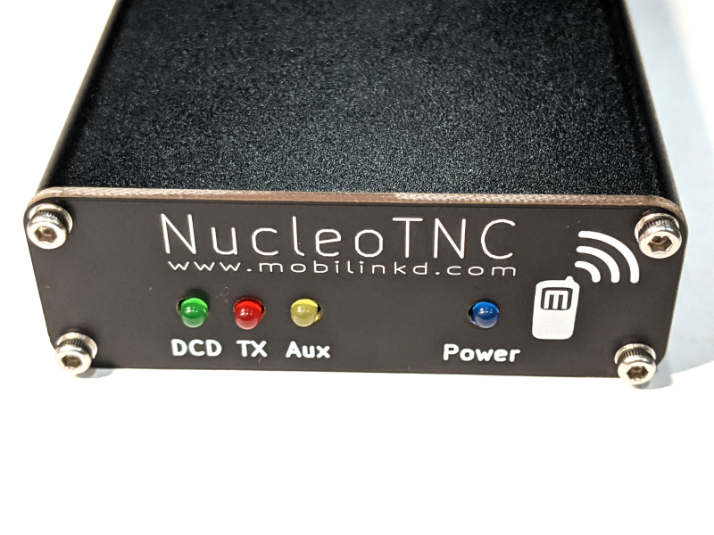 Picture from Mobilinkd.com, but mine looks identical to this, except the green LED on mine sticks out about a millimeter or two more